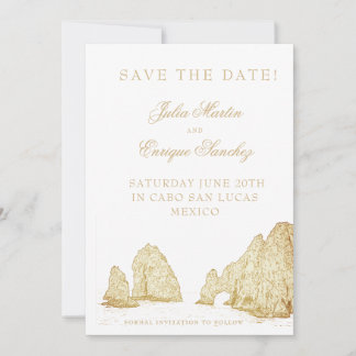El Arco Cabo San Lucas Arch Weddining Save The Date