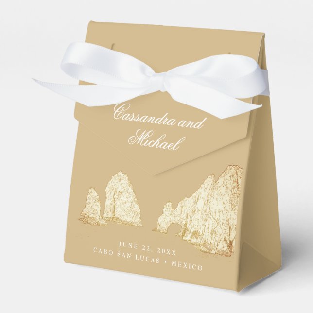 El Arco |  Cabo San Lucas MEXICO Favour Box (Front Side)
