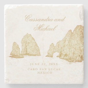 El Arco Cabo San Lucas MEXICO Stone Coaster