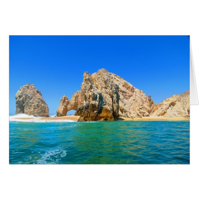 El Arco de Cabo San Lucas Blank Card (Front Horizontal)