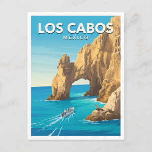El Arco de Cabo San Lucas Mexico Travel Souvenir Postcard