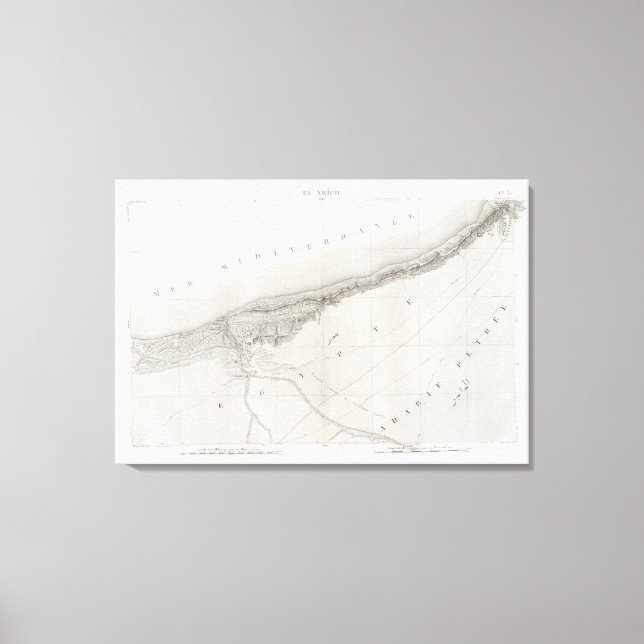 El Arich, Egypt Canvas Print (Front)