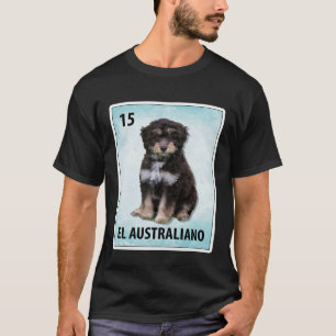 El Australiano Mexican Aussiedoodle Cards T-Shirt