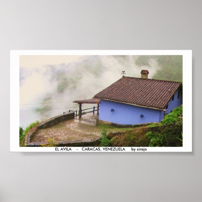 EL AVILA    -   CARACAS, VENEZUELA   ... POSTER (Front)