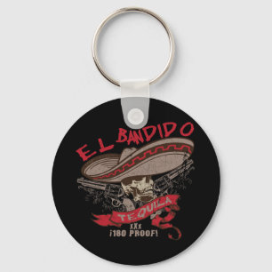 El Bandido Tequila Keychain