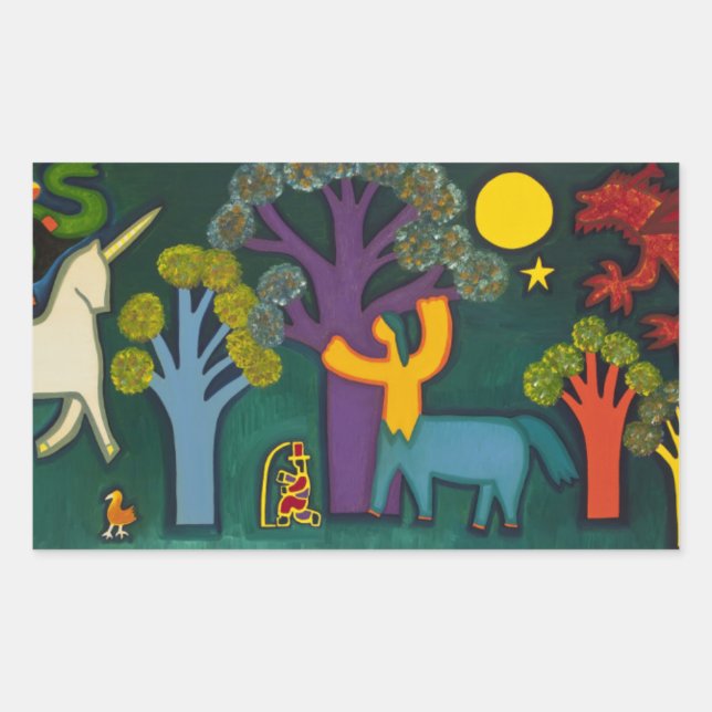 El Bosque Magico de Lucas 2009 Rectangular Sticker (Front)