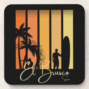 El Brusco Spain Surfing Beach Coaster