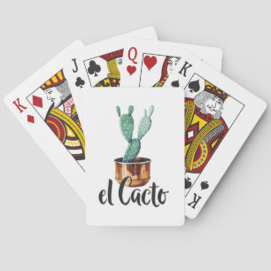 El Cactus Playing Cards