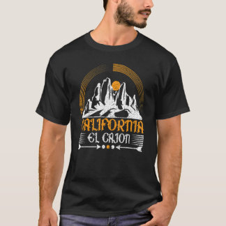 El Cajon California Hiking City Canyon Mountains 1 T-Shirt