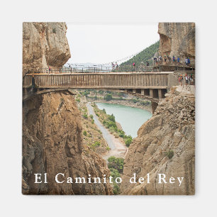 El Caminito del Rey. View 2 Magnet