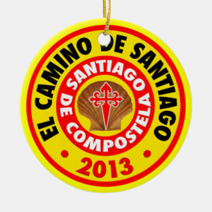 El Camino De Santiago 2013 Ceramic Tree Decoration