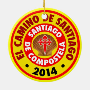 El Camino De Santiago 2014 Ceramic Tree Decoration