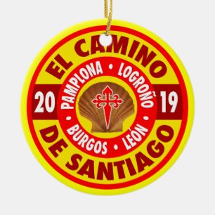 El Camino De Santiago 2019 Ceramic Tree Decoration