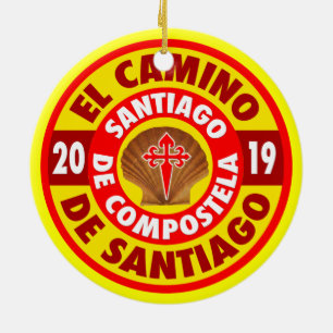 El Camino De Santiago 2019 Ceramic Tree Decoration