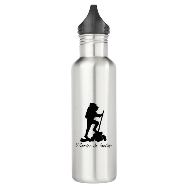 El Camino de Santiago  -  Bucket List Hike 710 Ml Water Bottle (Left)