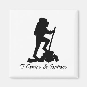 El Camino de Santiago  -  Bucket List Hike Magnet