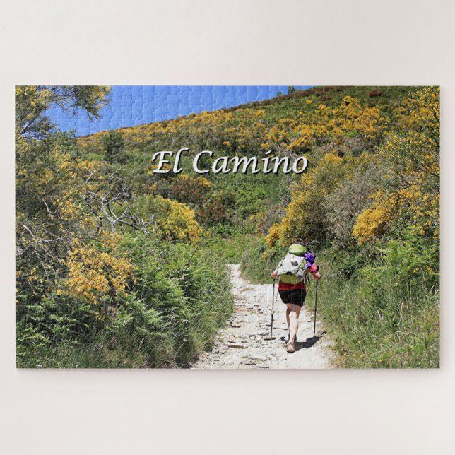 El Camino de Santiago de Compostela, Spain, trail Jigsaw Puzzle (Horizontal)