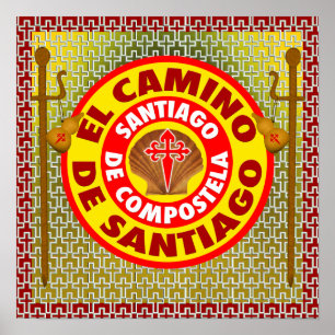 El Camino De Santiago Poster