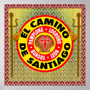 El Camino De Santiago Poster