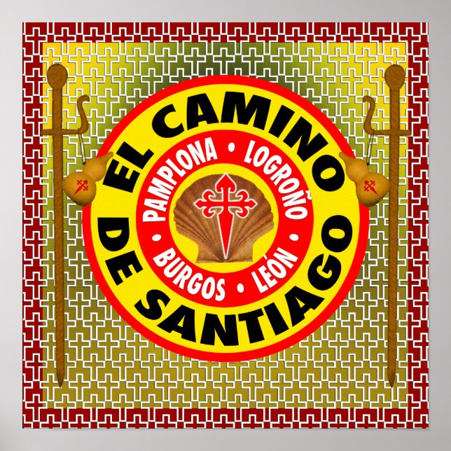 El Camino De Santiago Poster (Front)