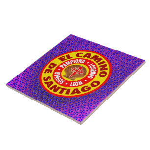 El Camino de Santiago Tile