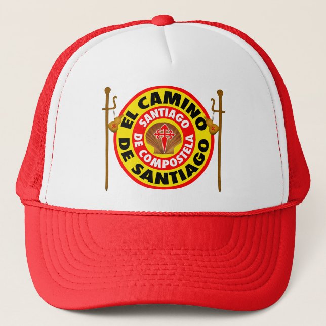 El Camino de Santiago Trucker Hat (Front)