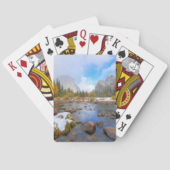 El Capitan and Three Brothers Playing Cards (Back)