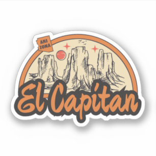 El Capitan, Arizona  Sticker