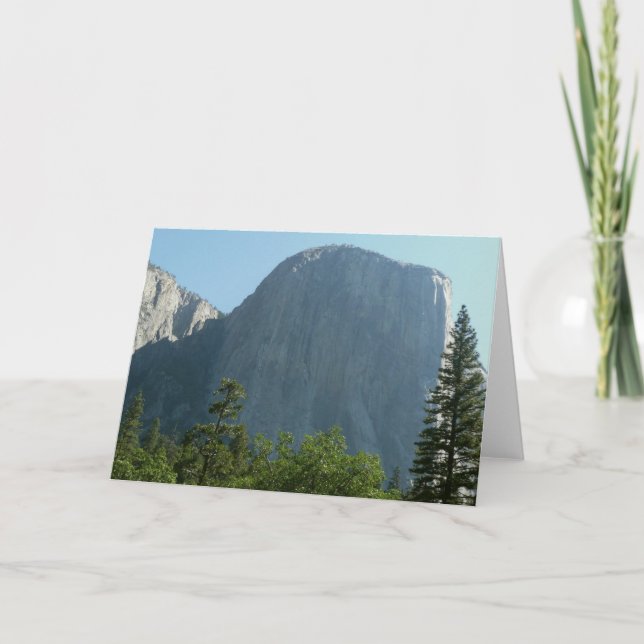 El Capitan from Yosemite National Park Card (Front)