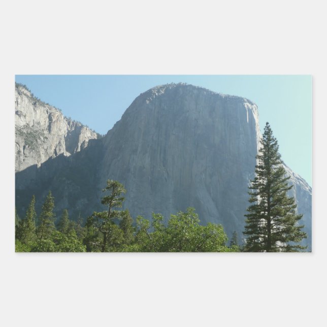 El Capitan from Yosemite National Park Rectangular Sticker (Front)