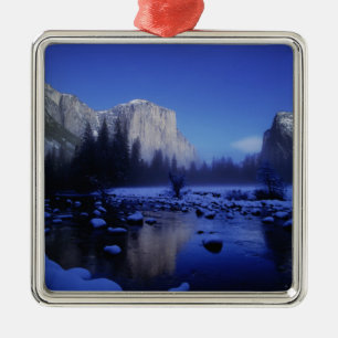 El Capitan Mountain, Yosemite National Park, Metal Tree Decoration