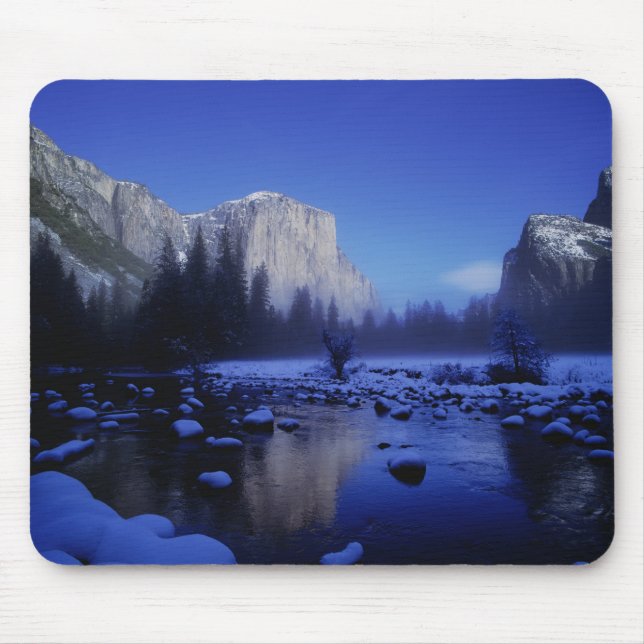 El Capitan Mountain, Yosemite National Park, Mouse Mat (Front)