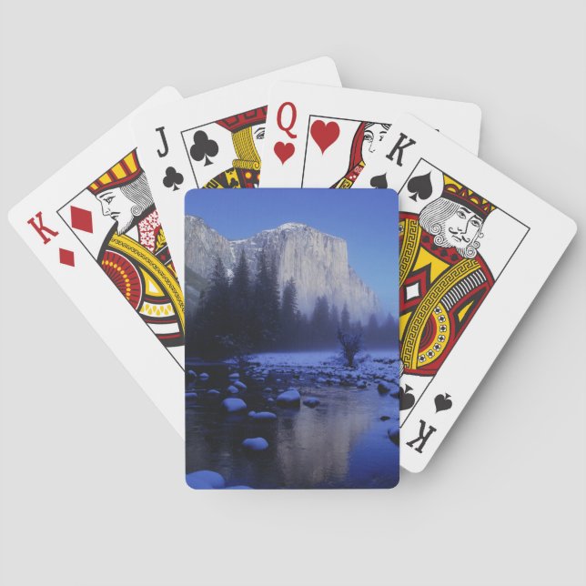 El Capitan Mountain, Yosemite National Park, Playing Cards (Back)