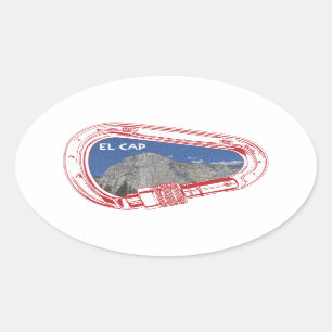 El Capitan Oval Sticker