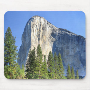 El capitan Over the Merced River - Yosemite Valley Mouse Mat