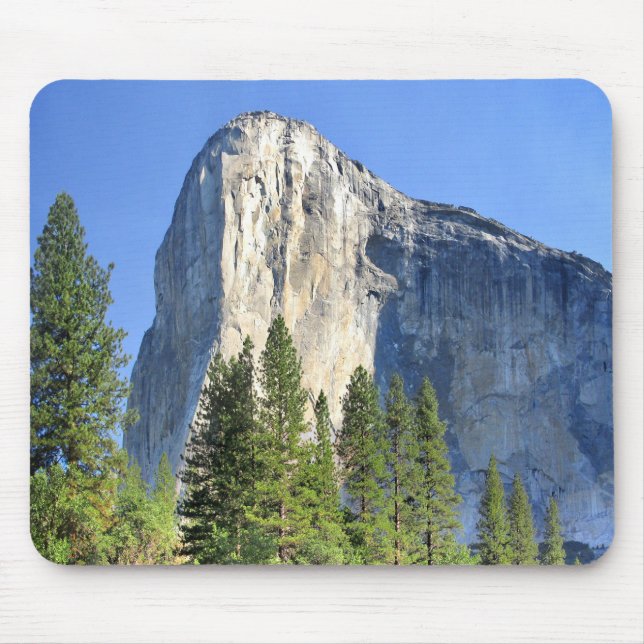 El capitan Over the Merced River - Yosemite Valley Mouse Mat (Front)
