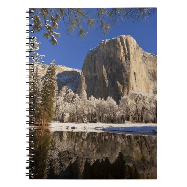 El Capitan reflects into the Merced River in Notebook (Front)