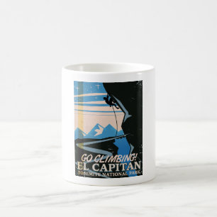 El Capitan vintage travel poster Coffee Mug