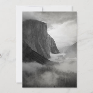 El Capitan With Swirling Mist Thank You Card