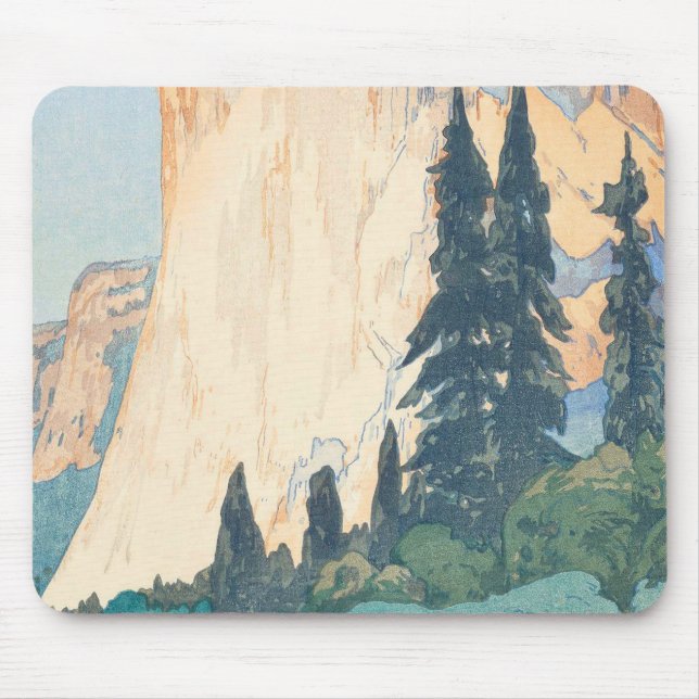 El Capitan Yosemite American Series Hiroshi Mouse Mat (Front)