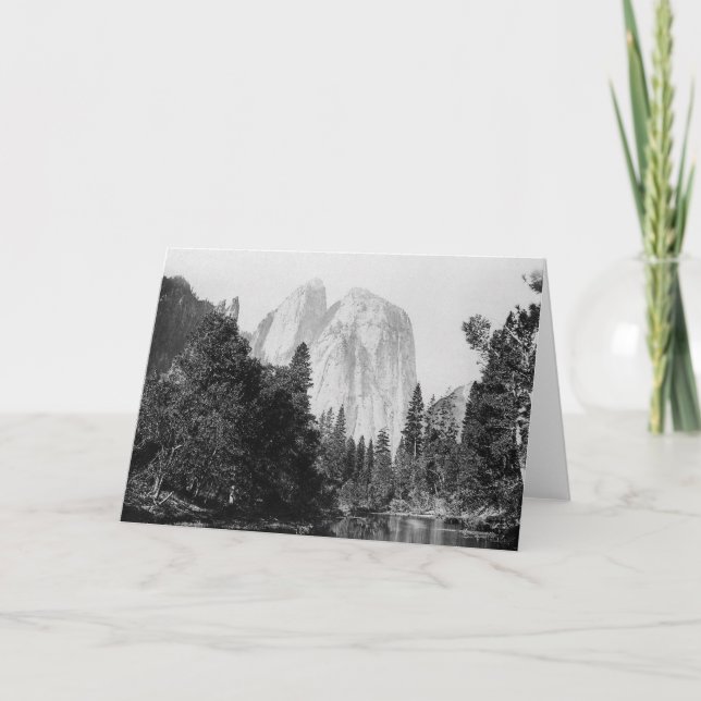 El Capitan ~ Yosemite National Park 1866 Card (Front)