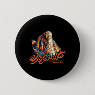 El Capitan Yosemite National Park California Climb 6 Cm Round Badge