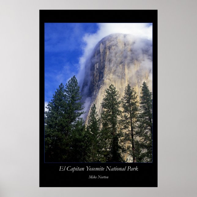 El Capitan Yosemite National Park Poster (Front)