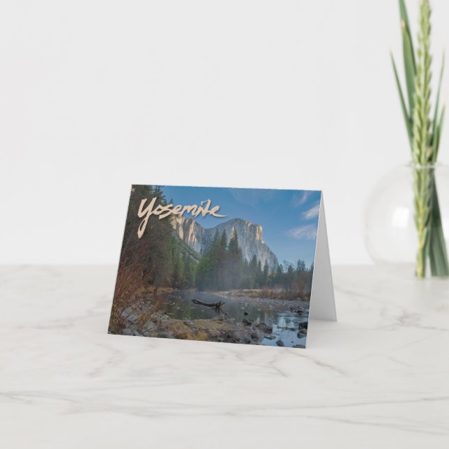 El Capitan Yosemite Notecard (Front)