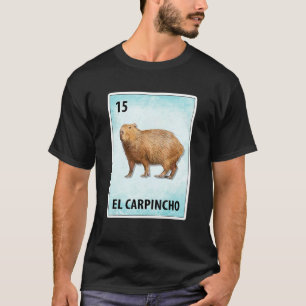 El Carpincho Mexican Capybara Cards 1 T-Shirt