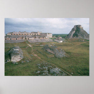 El Castillo and the Nunnery Poster