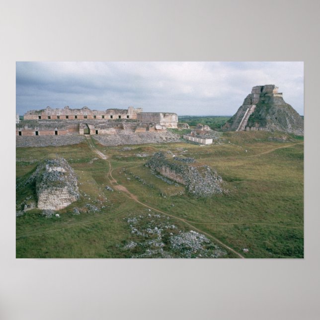El Castillo and the Nunnery Poster (Front)