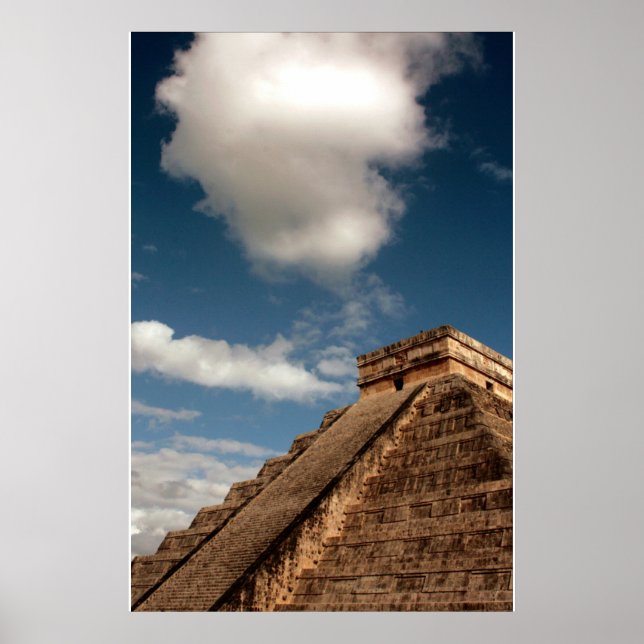 El Castillo At Chichen Itza Poster (Front)