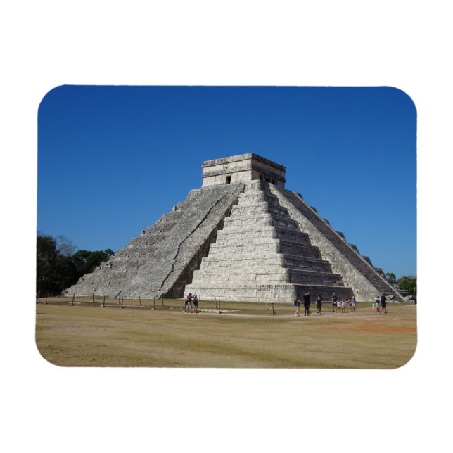 El Castillo – Chichen Itza, Mexico #4 Photo Magnet (Horizontal)