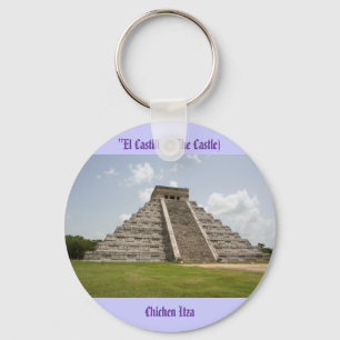 "El Castillo" (The Castle) at Chichen Itza Key Ring